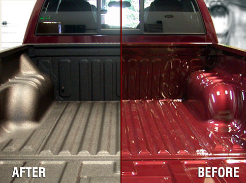 Bed liners before and after